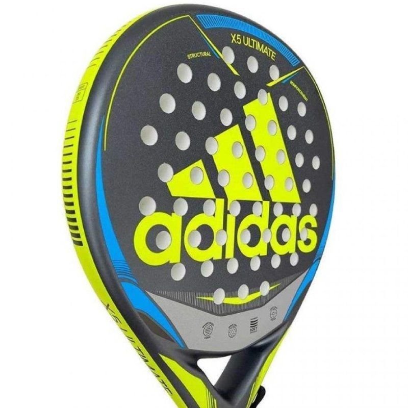 Pala de Pádel Adidas X5 Ultimate/ Azul y Amarilla - изображение 2