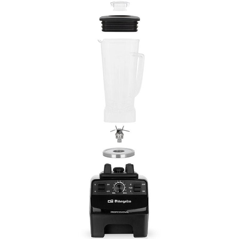 Batidora de vaso Orbegozo BV 9650 A/ 1500W/ 10 Velocidades/ Capacidad 2L - изображение 2