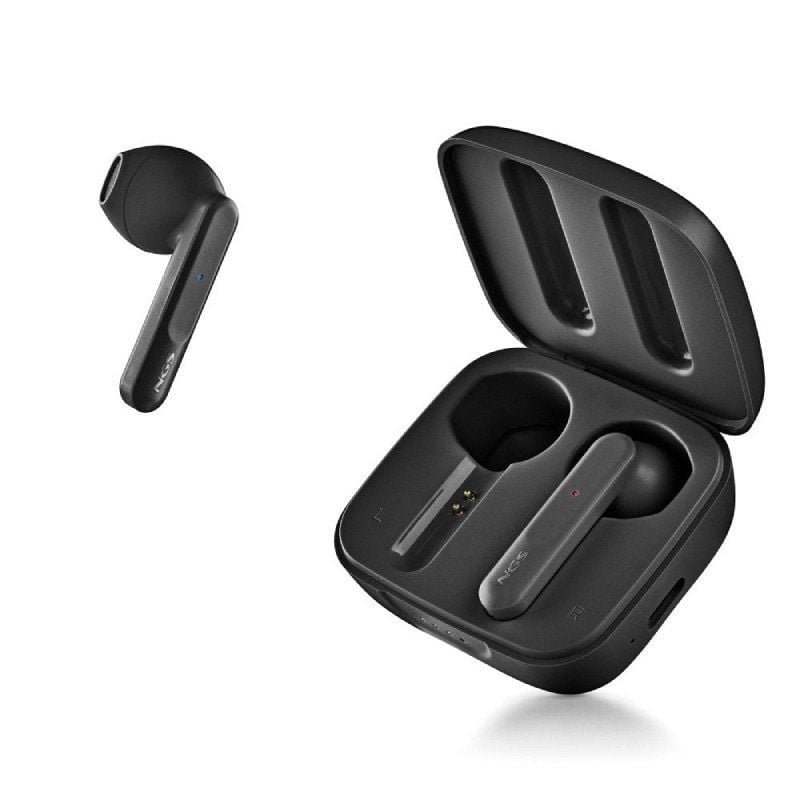 Auriculares Bluetooth NGS Ártica Move con estuche de carga/ Autonomía 7h/ Negros - изображение 5