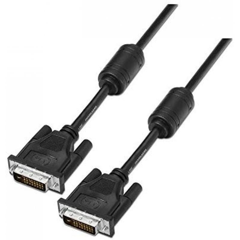 Cable DVI Dual Nanocable 10.15.0802/ DVI Macho - DVI Macho/ 1.8m/ Negro - изображение 2