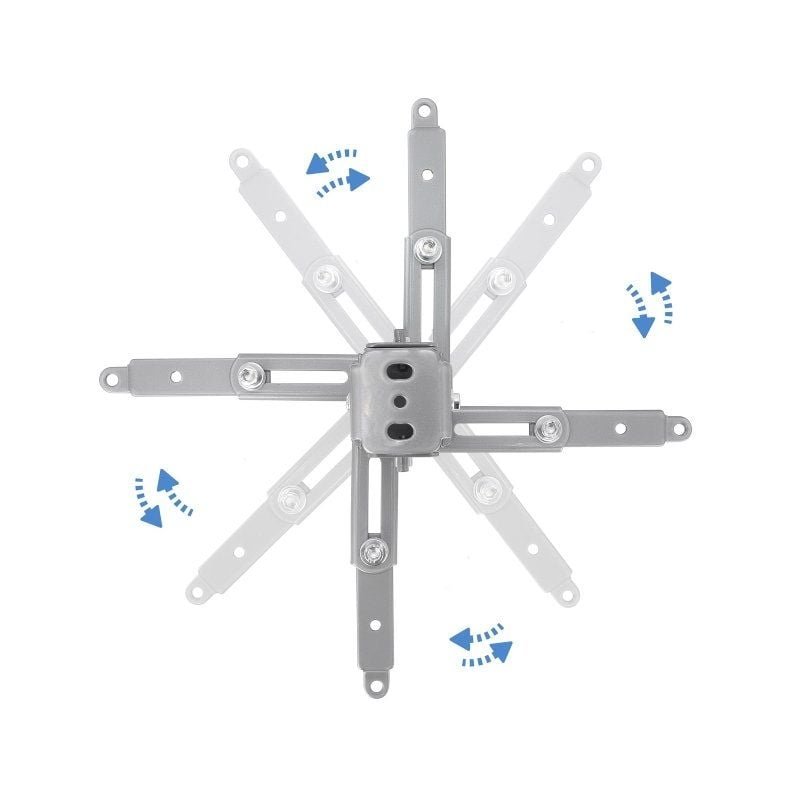 Soporte de Techo para Proyector TooQ PJ2012T-S/ Inclinable-Nivelable/ hasta 20kg - изображение 4