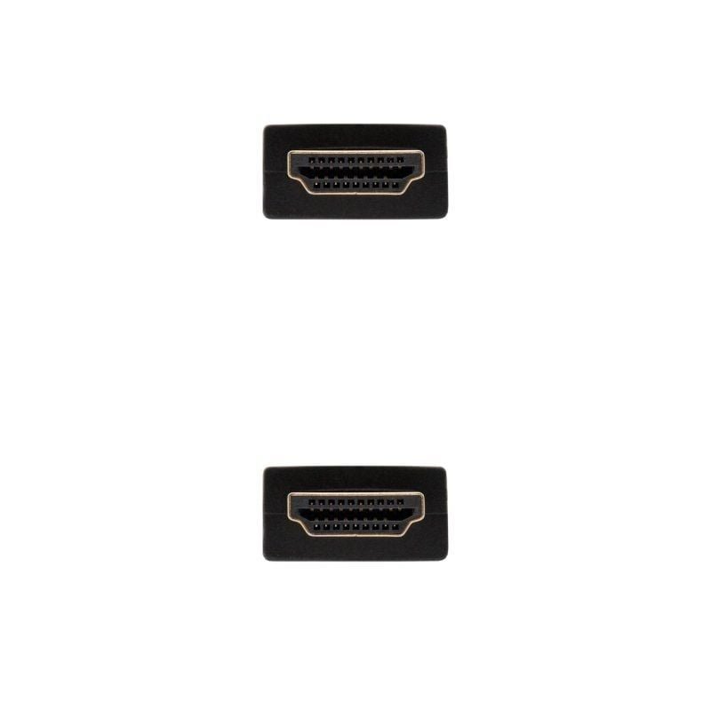 Cable HDMI 1.4 Nanocable 10.15.1710/ HDMI Macho - HDMI Macho/ 10m/ Negro - изображение 3