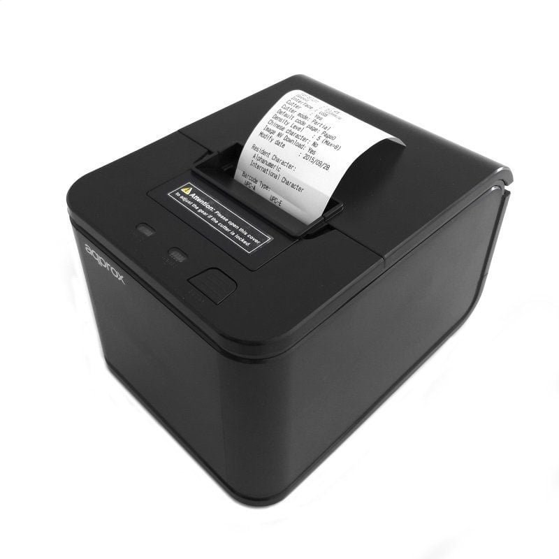 Impresora de Tickets Approx appPOS58AU/ Térmica/ Ancho papel 58mm/ USB/ Negra - изображение 3