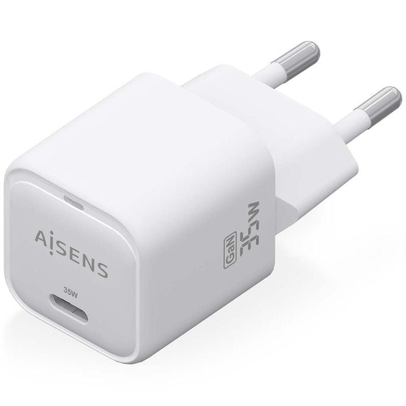 Cargador de Pared GaN Aisens ASCH-35W1P022-W/ 1xUSB Tipo-C/ 35W - изображение 2