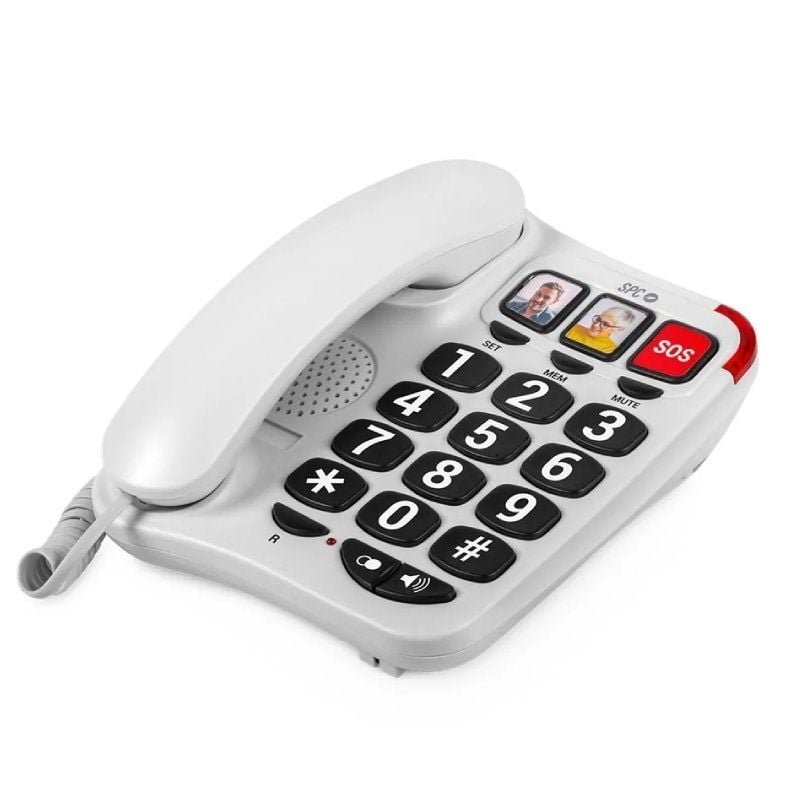 Teléfono SPC Confort Numbers 2/ Blanco - изображение 2