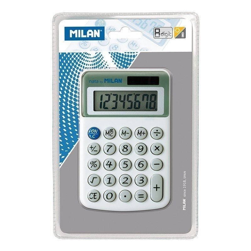 Calculadora Milan 40918BL/ Gris - изображение 2