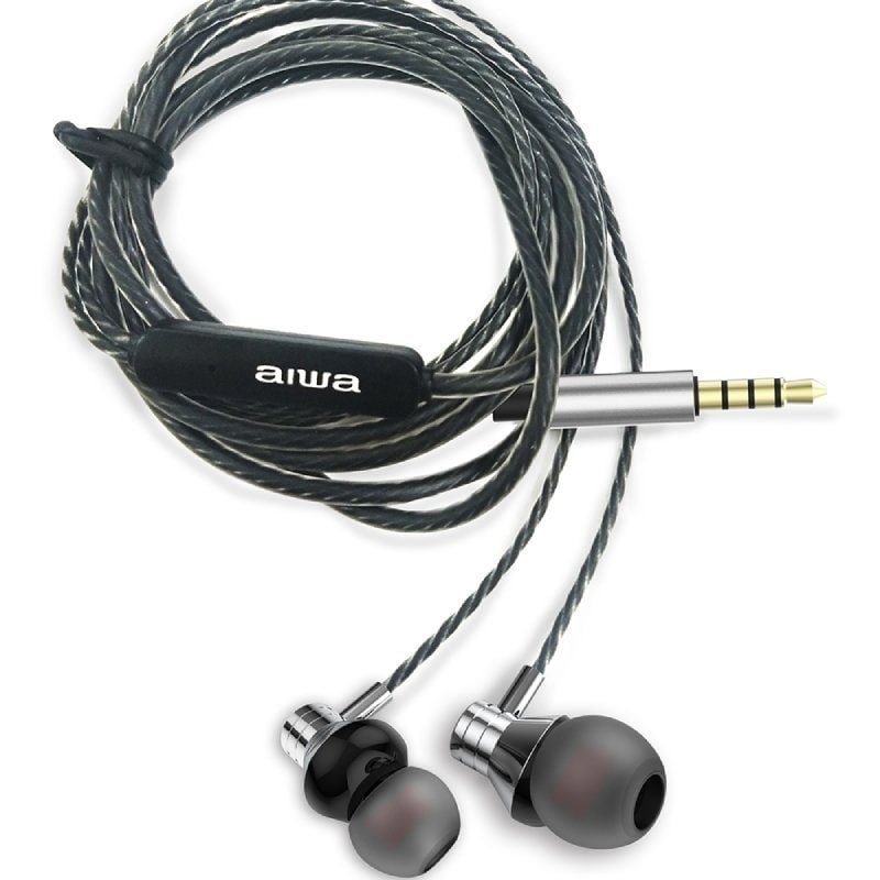 Auriculares Intrauditivos Aiwa ESTM-50SL/ con Micrófono/ Jack 3.5/ Plateados - изображение 3