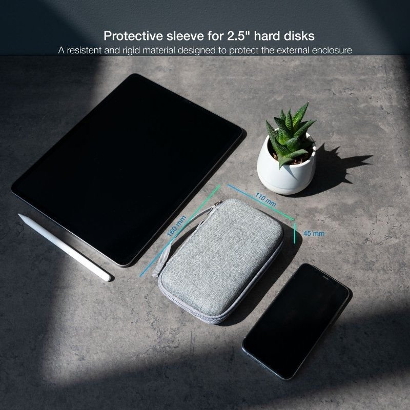 Funda para Disco Externo de 2.5" TooQ TQBC-E2503G/ Gris - изображение 3