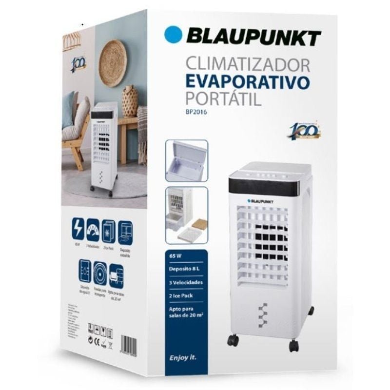 Climatizador Evaporativo Blaupunkt BP2016/ 65W/ Depósito 8L - изображение 2