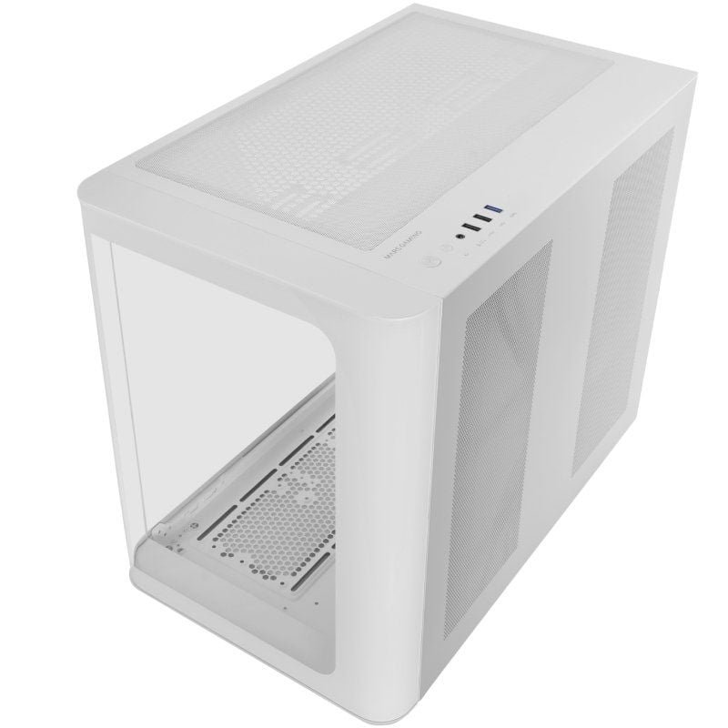 Caja Gaming Semitorre Mars Gaming MC-FUSION/ Blanca - изображение 2