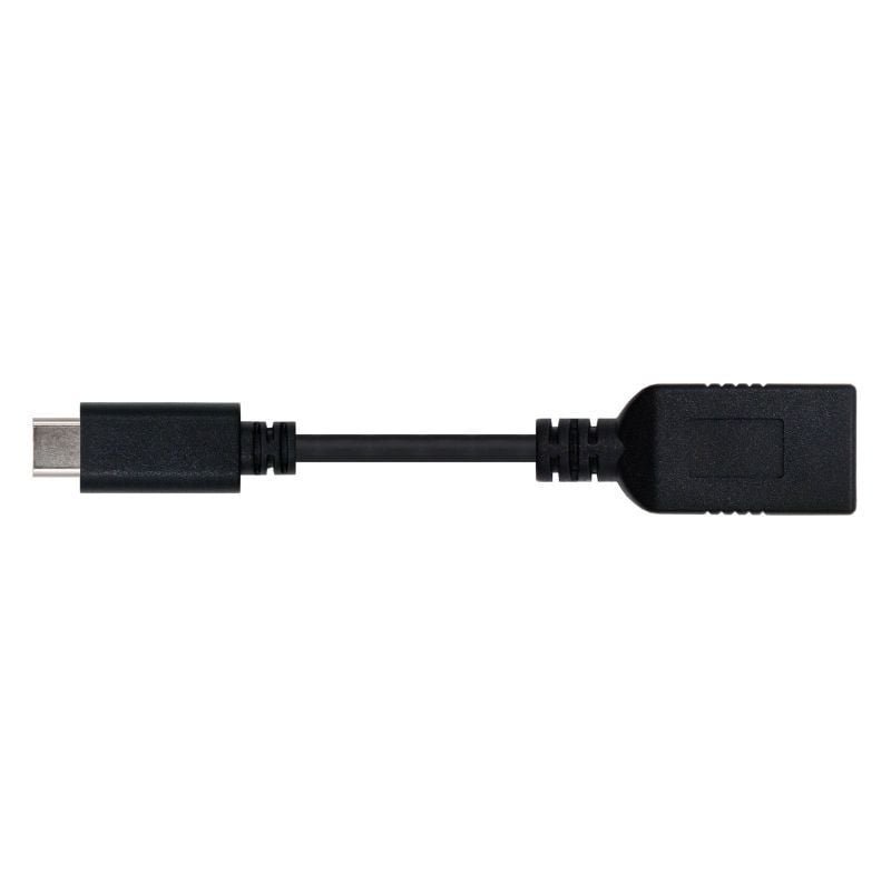 Cable USB 3.1 Nanocable 10.01.4201/ USB Tipo-C Macho - USB Hembra/ 15cm/ Negro - изображение 3