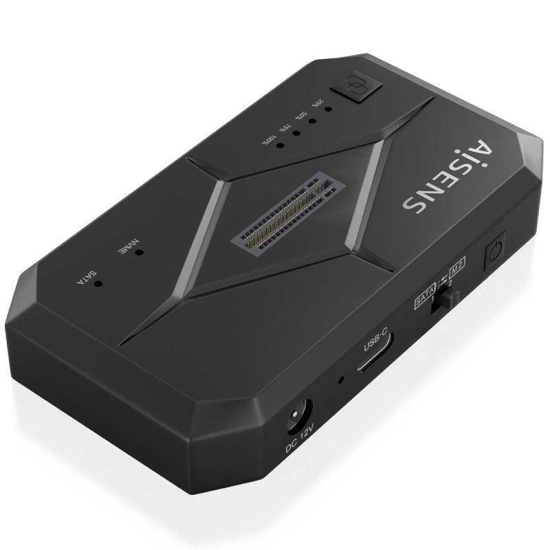 Docking Station para SSD M2 SATA/NVMe Aisens ASDS-M2SATA04B - изображение 2