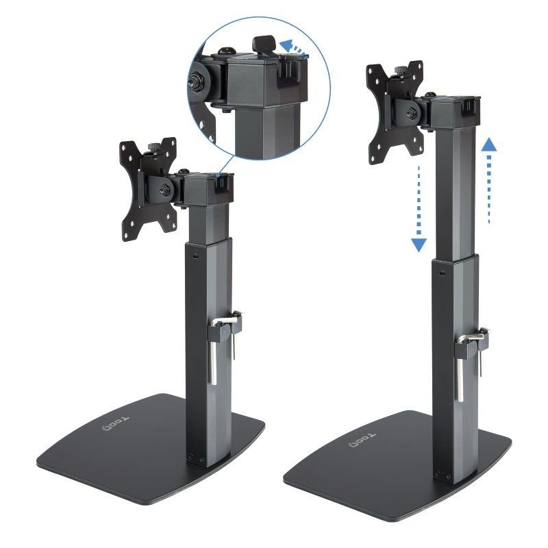 Soporte de Sobremesa para Monitor TooQ DB1732TN-B/ Giratorio/ Inclinable/ hasta 7kg - изображение 5