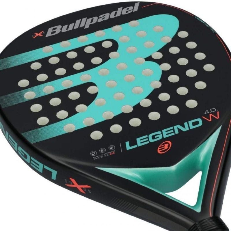 Pala de Pádel Bullpadel Legend Woman 4.0/ Azul y Negra - изображение 3