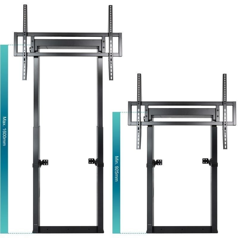 Soporte de Pared Fijo/ Suelo TooQ HIPERIÓN FS2280M-B para TV de 55-100"/ hasta 120kg - изображение 2