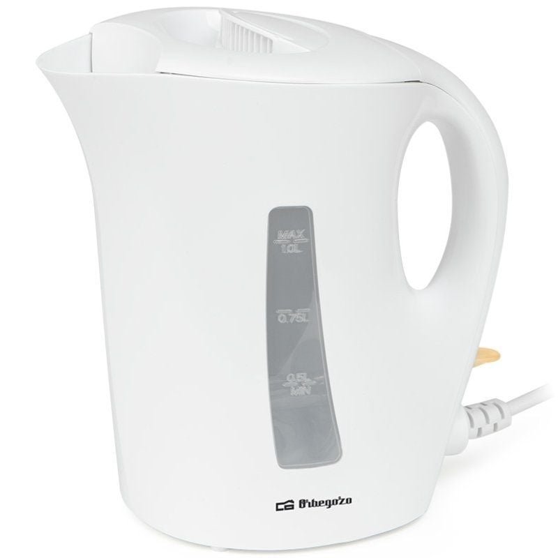 Hervidor de Agua Orbegozo KT 4150/ 1200W/ Capacidad 1L - изображение 3