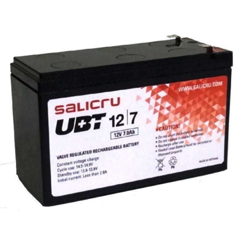 Batería Salicru UBT 12/7 V2 compatible con SAI Salicru según especificaciones - изображение 3