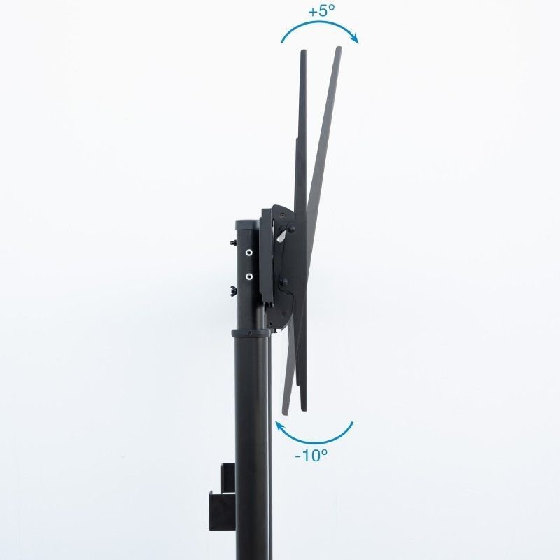 Soporte de Pared Fijo/ Suelo TooQ LOTTUS FS2290HM-B para TV de 55-100"/ hasta 100kg - изображение 3