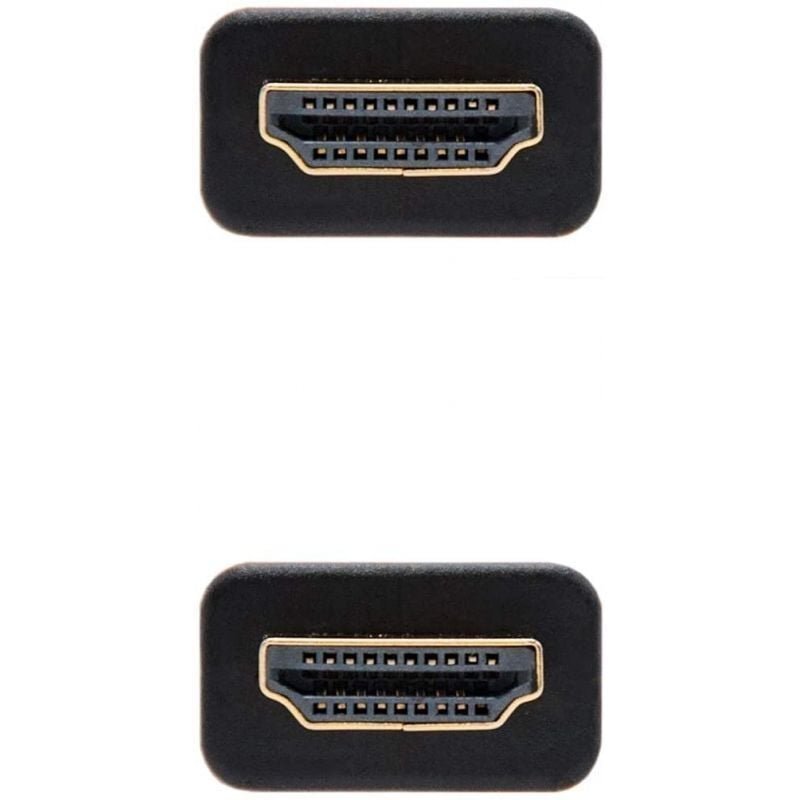 Cable HDMI 2.0 4K Nanocable 10.15.3705/ HDMI Macho - HDMI Macho/ 5m/ Negro/ Azul - изображение 3