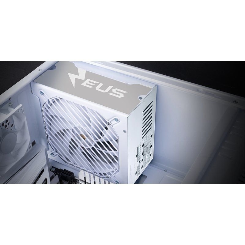 Fuente de Alimentación Mars Gaming MPZE750SIM/ 750W/ Ventilador 12cm/ 80 Plus Silver/ Blanca