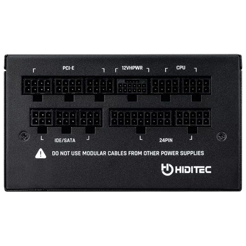 Fuente de Alimentación Hiditec GDX850 V2/ 850W/ Ventilador 14cm/ ATX 3.0/ PCIe 5.0/ 80 Plus Gold - изображение 4