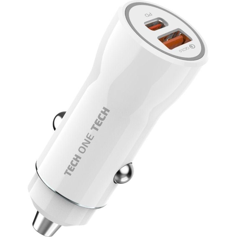 Cargador de Coche Tech One Tech TEC2813/ 1xUSB-Tipo C/ 1xUSB/ 38W - изображение 2
