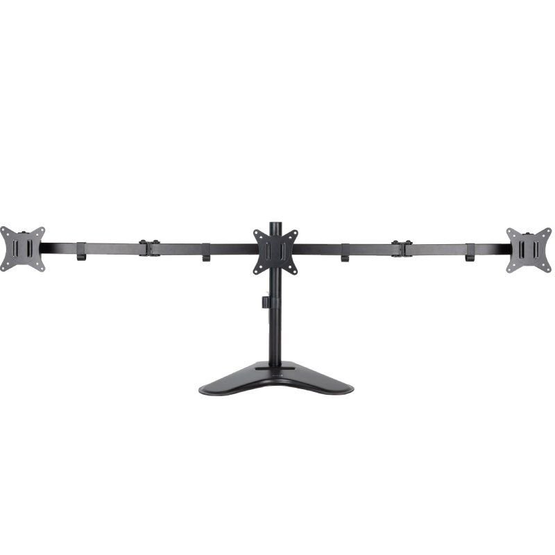 Soporte de Sobremesa para 3 Monitores TooQ DB1704TN-B/ Giratorio/ Inclinable/ hasta 7kg - изображение 2
