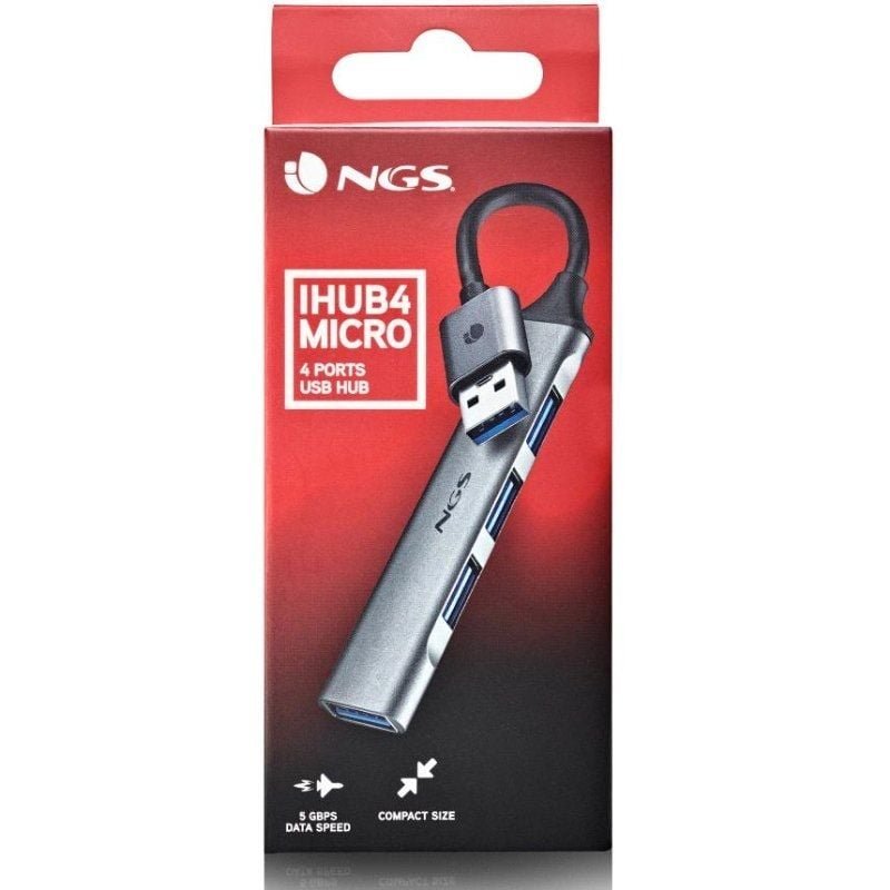 Hub USB NGS IHUB4 Micro/ 4xUSB - изображение 5