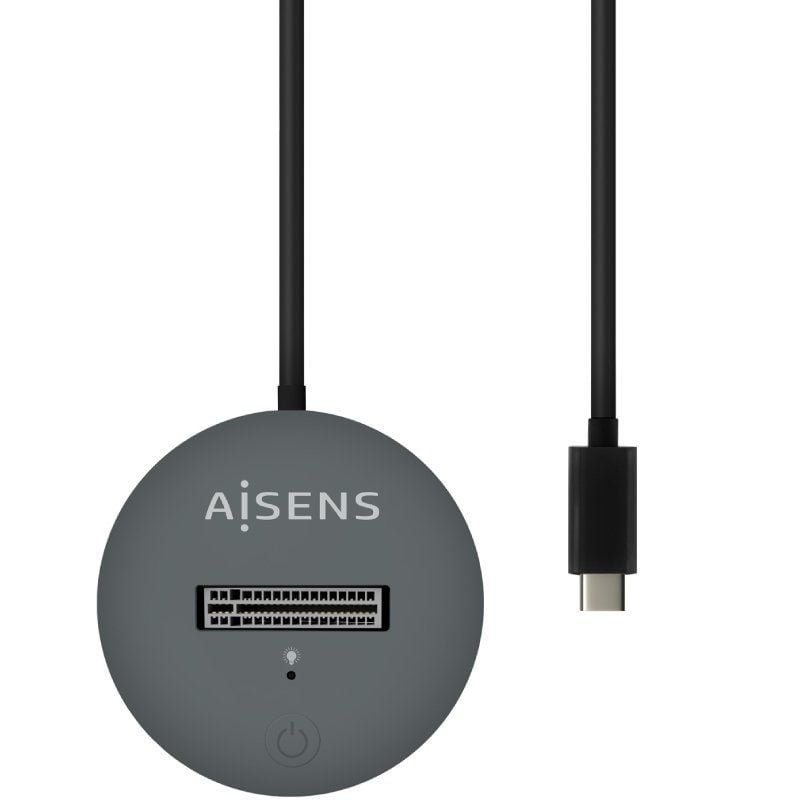 Dock USB Tipo-C para SSD M2 SATA/NVMe Aisens ASUC-M2D014-GR/ Gris - изображение 2