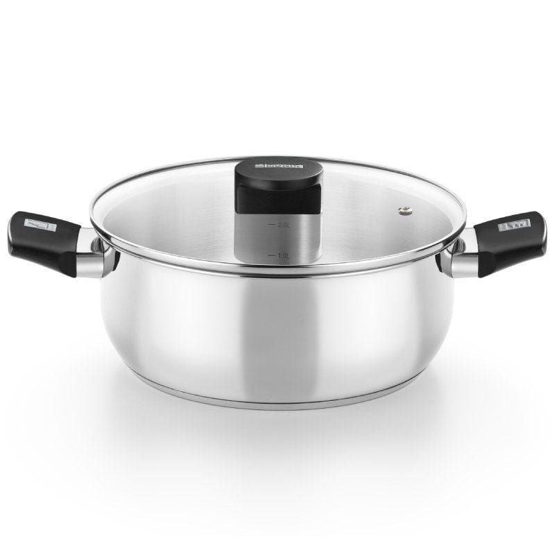 Cacerola Monix Elite M240322/ Ø22cm/ Aluminio fundido/ Apta para Inducción