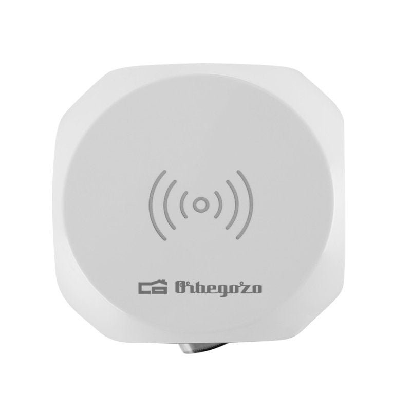 Regleta Orbegozo EN 4500 con Carga inalámbrica/ 3 Tomas de corriente/ 2 USB - 2 USB Tipo C/ Cable 1.5m/ Blanca y Gris - изображение 5