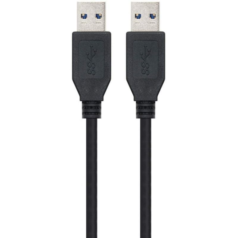 Cable USB 3.0 Nanocable 10.01.1002-BK/ USB Macho - USB Macho/ 2m/ Negro - изображение 3
