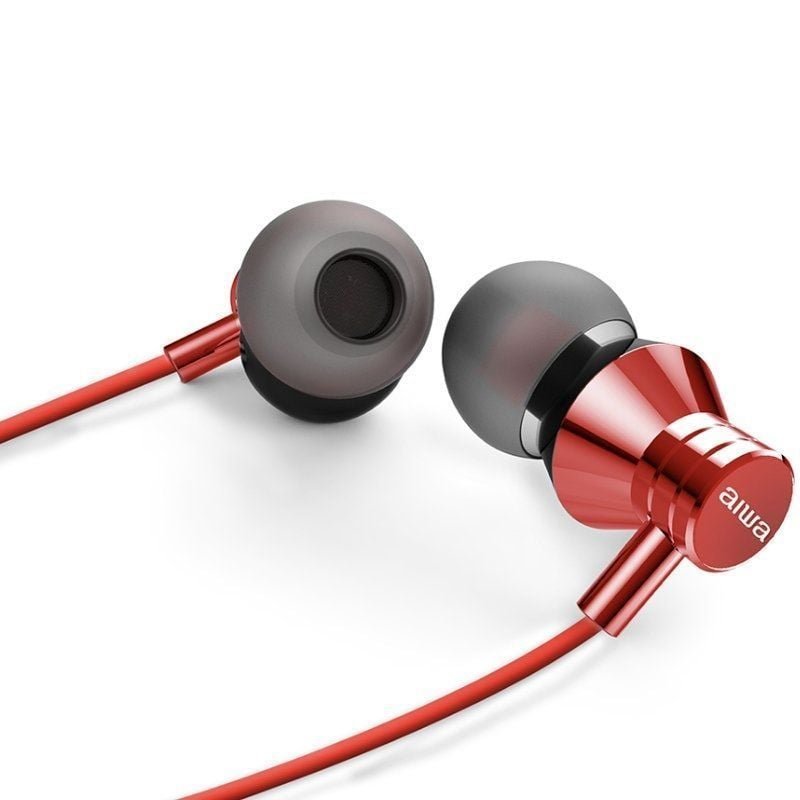 Auriculares Intrauditivos Aiwa ESTM-50RD/ con Micrófono/ Jack 3.5/ Rojos - изображение 3