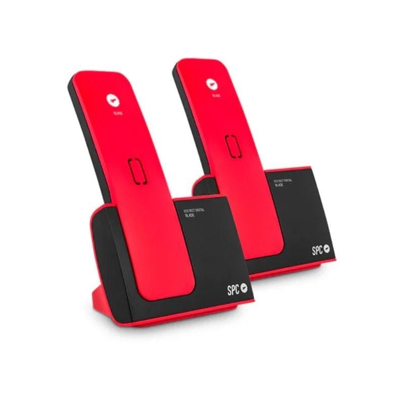 Teléfono Inalámbrico SPC Blade 7292RC2/ Pack DUO/ Rojo y Negro - изображение 2