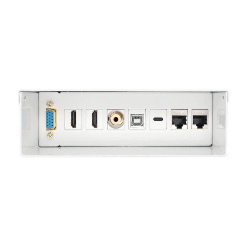 Caja de Conexiones Aisens A127-0720/ VGA - 2x HDMI - Jack 3.5 - USB Tipo-C - USB - 2x RJ45 - изображение 2