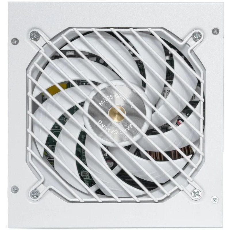 Fuente de Alimentación Mars Gaming MPB1000PSI/ 1000W/ Ventilador 14cm/ 80 Plus Gold/ Blanca - изображение 4