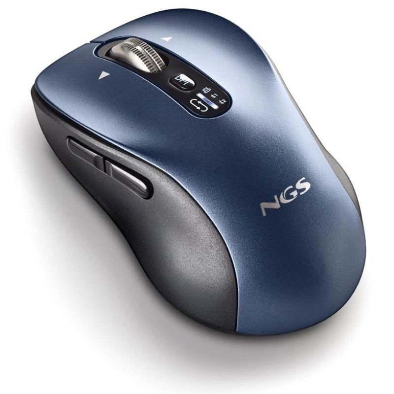 Ratón Inalámbrico por Bluetooth NGS Infinity-RB/ Batería recargable/ Hasta 3200 DPI/ Azul - изображение 4