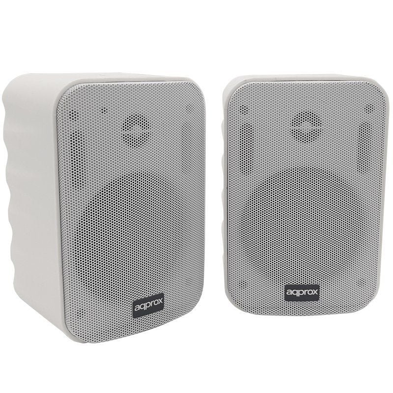 Altavoces Autoamplificados con Bluetooth Approx appSPKBT/ 40W/ 2.0/ Blancos