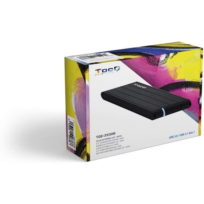 Caja Externa para Disco Duro de 2.5" TooQ TQE-2530B/ USB 3.1 - изображение 5
