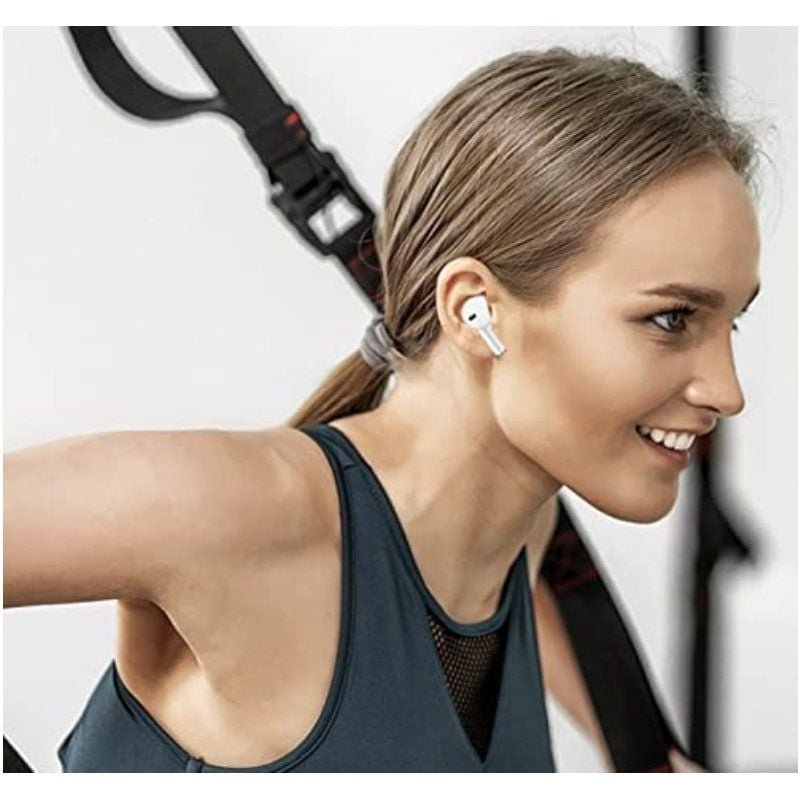 Auriculares Bluetooth Elbe ABTWS-003-B con estuche de carga/ Autonomía 5h/ Blancos - изображение 3