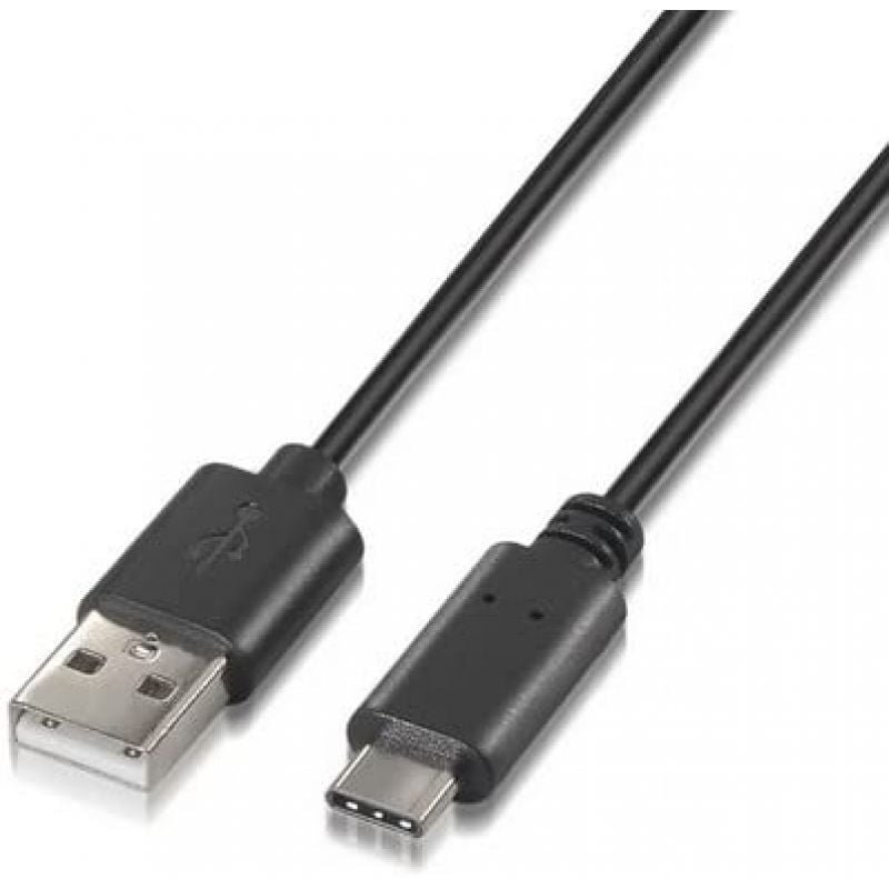 Cable USB 2.0 Tipo-C Nanocable 10.01.2100/ USB Tipo-C Macho - USB Macho/ 50cm/ Negro - изображение 4