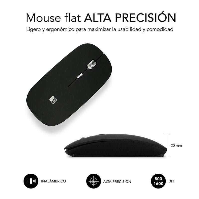 Maletín + Ratón Inalámbrico Subblim Select Pack para Portátiles hasta 15.6"/ Cinta para Trolley/ Negro - изображение 4