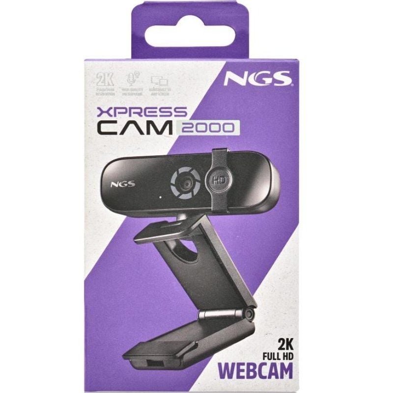 Webcam NGS XpressCam 2000/ 2560 x 1440 2K - изображение 4
