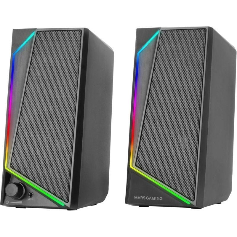 Altavoces Mars Gaming MS72/ 15W/ 2.0/ Negros - изображение 2