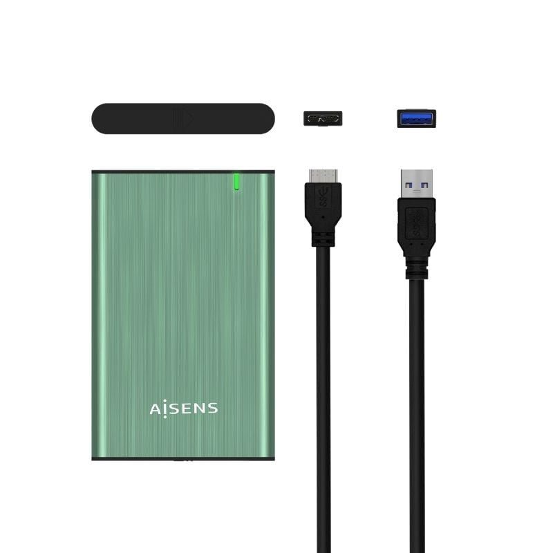 Caja Externa para Disco Duro de 2.5" Aisens ASE-2525SGN/ USB 3.0/ Sin tornillos - изображение 5