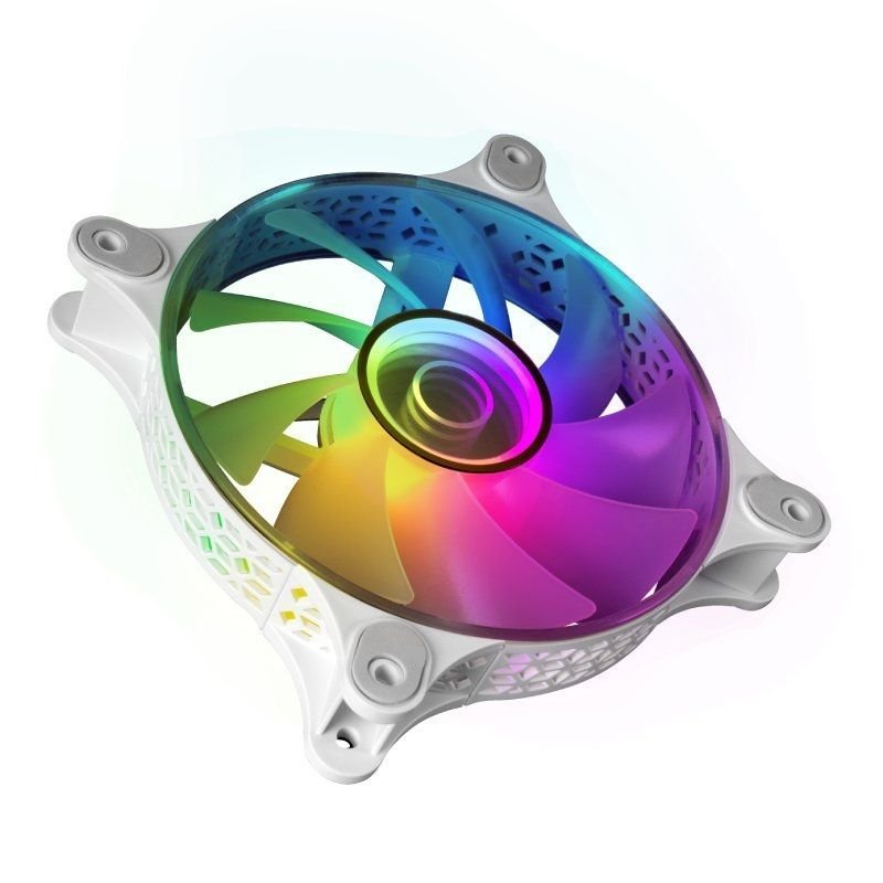 Ventilador Mars Gaming MF-3D/ 12cm/ ARGB/ Blanco - изображение 5