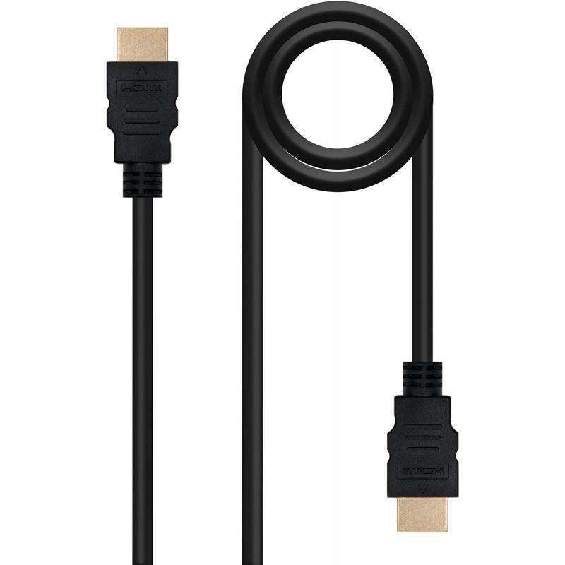 Cable HDMI 1.4 Nanocable 10.15.1702/ HDMI Macho - HDMI Macho/ 1.8m/ Negro - изображение 2