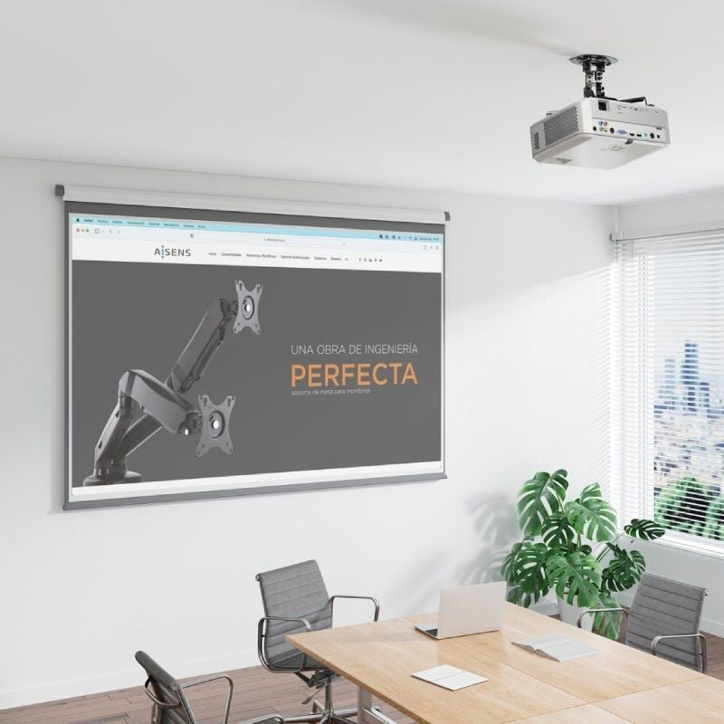 Soporte de Techo/ Pared para Proyector Aisens CP03TSR-127/ Giratorio-Inclinable/ hasta 13.5kg - изображение 4