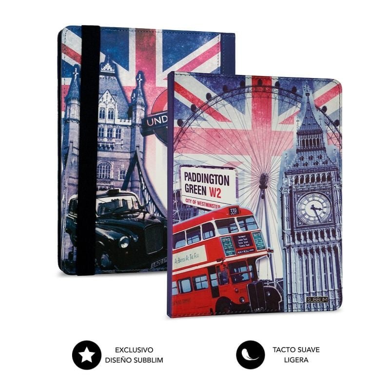 Funda con Teclado Subblim Keytab Pro USB England para Tablets de 10.1"-11" - изображение 3