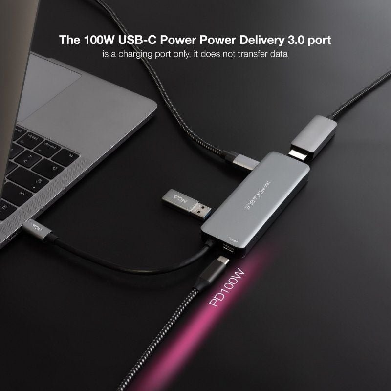 Docking Tipo-C Nanocable 10.16.1006/ 2xUSB/ 1xHDMI 4K/ 2xUSB Tipo-C/ 1xUSB Tipo-C PD - изображение 4